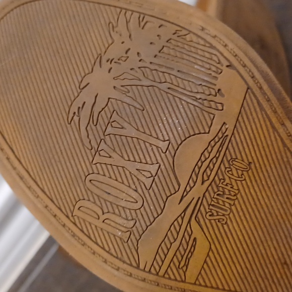 ROXY strappy shortie leather bootie boot - 7.5 - Picture 8 of 9